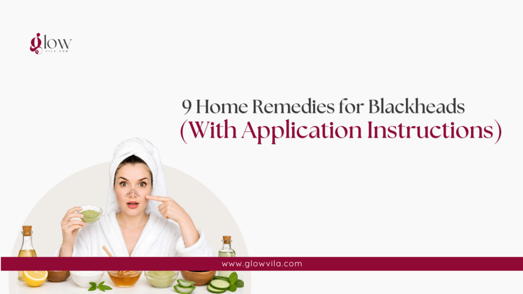 Lemon, honey, and clay mask ingredients used as home remedies for blackheads